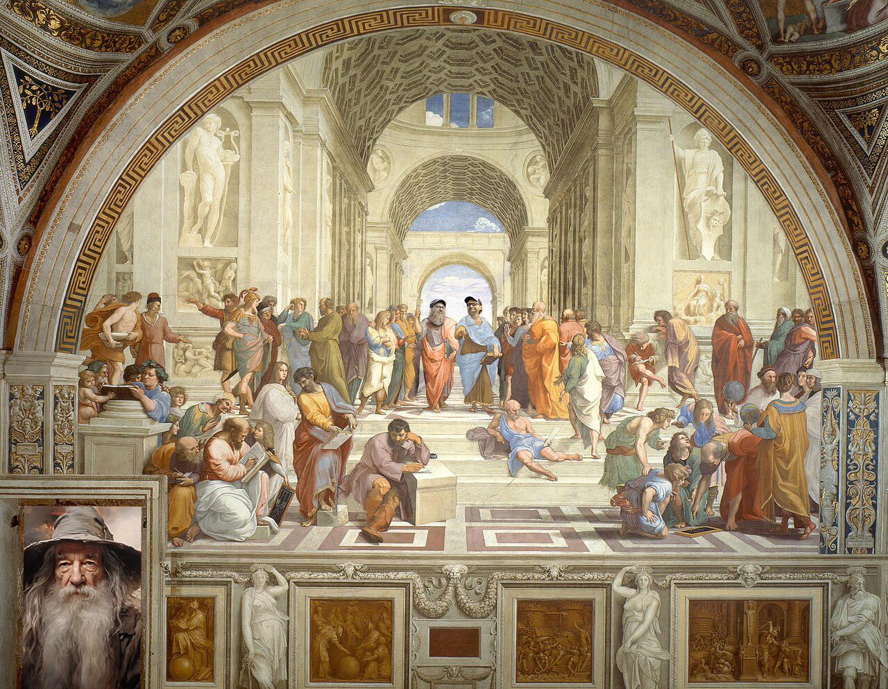 Rafaelova maľba Aténska škola